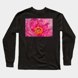 Pink Peony Long Sleeve T-Shirt